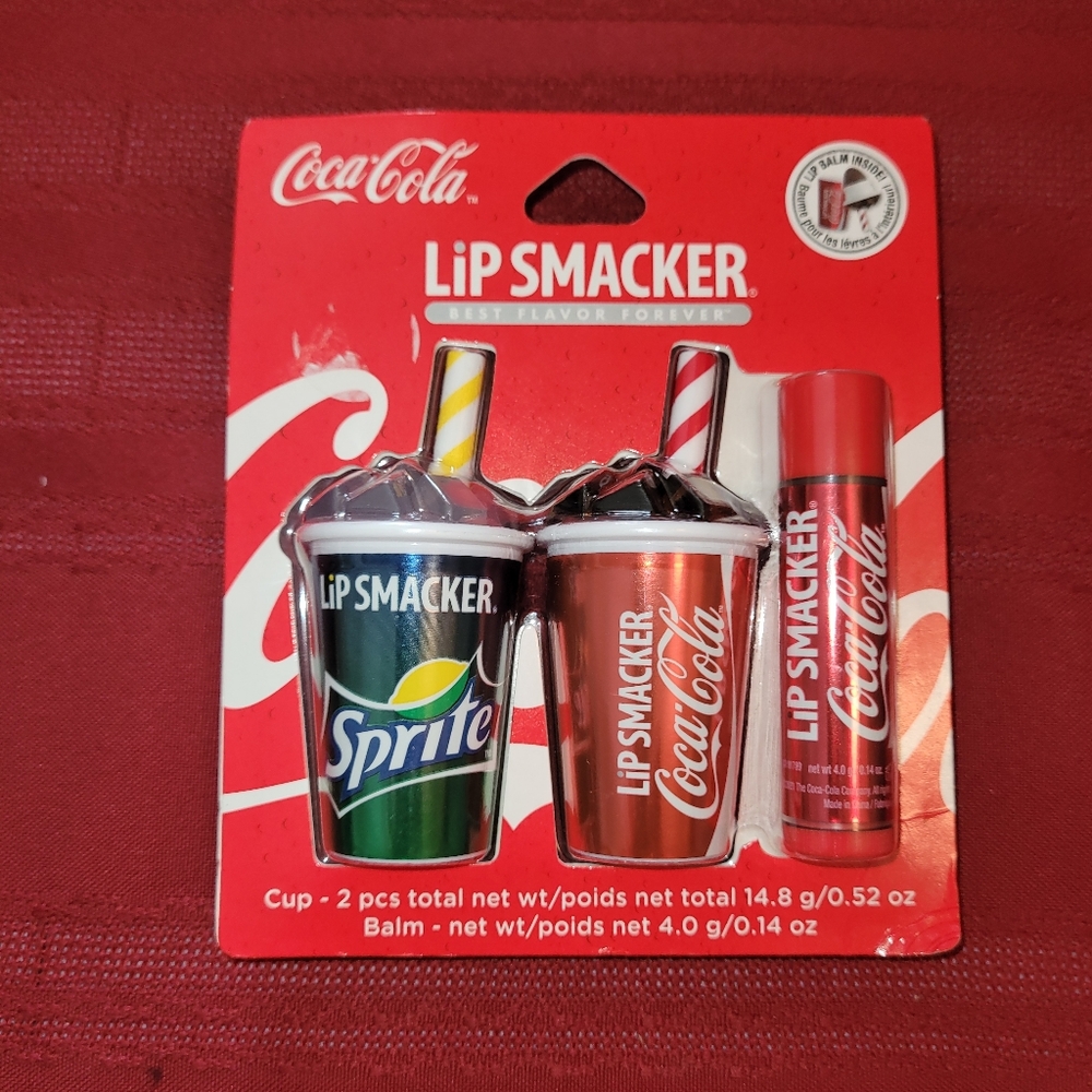 Coca cola lip slackers set